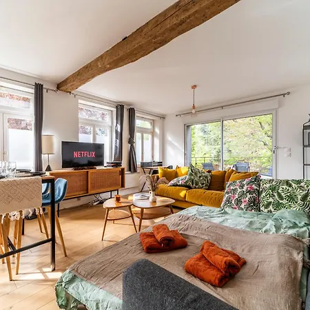 La Terrasse - Parking - Gare - Wifi - Netflix * Τουρκουάν